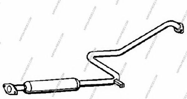 Система выпуска ОГ NPS N430N52
