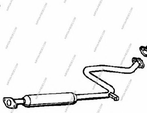 Система выпуска ОГ NPS N430N67