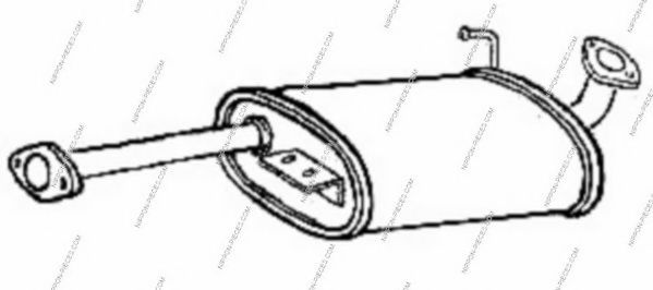 Система выпуска ОГ NPS I430U25