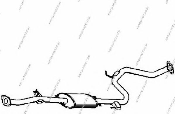 Система выпуска ОГ NPS M430A103