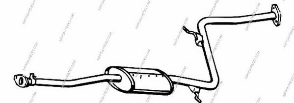 Система выпуска ОГ NPS M430A178