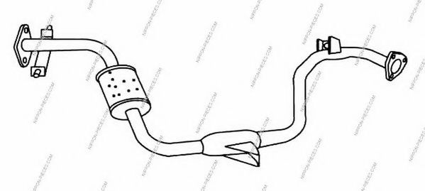 Система выпуска ОГ NPS M430I135