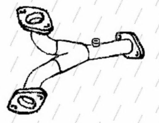 Система выпуска ОГ NPS M430I171