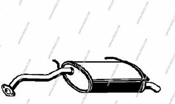 Система выпуска ОГ NPS N430N133