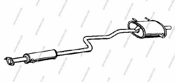 Система выпуска ОГ NPS S430I17