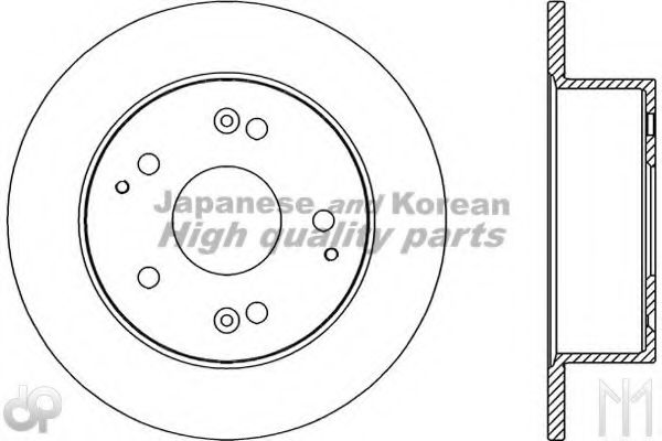 Тормозной диск ASHUKI H039-40