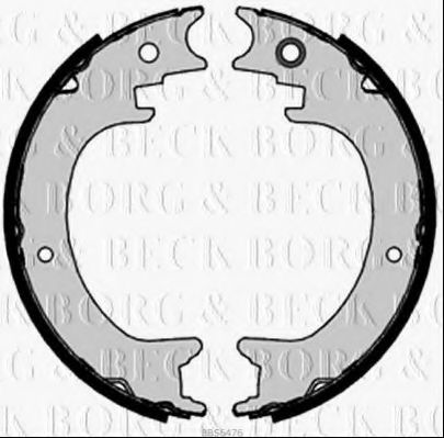 Комплект тормозных колодок BORG & BECK BBS6476