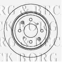 Тормозной диск BORG & BECK BBD4933
