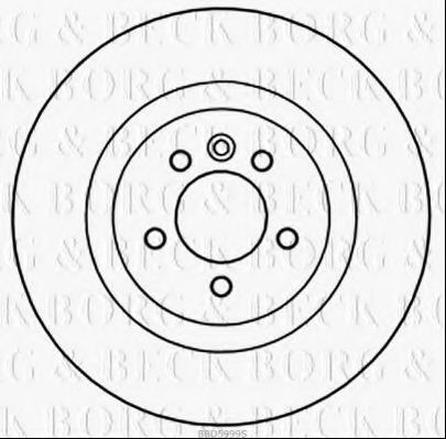 Тормозной диск BORG & BECK BBD5999S