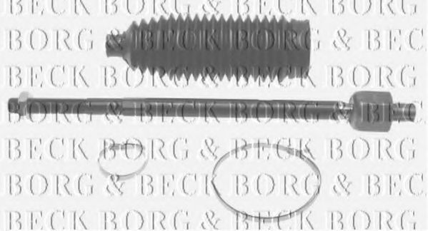 Осевой шарнир, рулевая тяга BORG & BECK BTR4901K