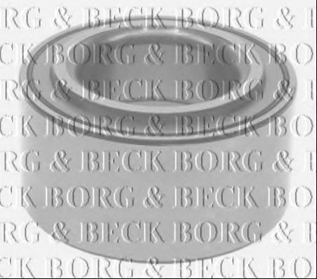 Комплект подшипника ступицы колеса BORG & BECK BWK1157