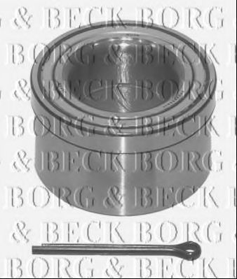 Комплект подшипника ступицы колеса BORG & BECK BWK497