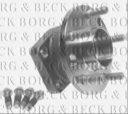 Комплект подшипника ступицы колеса BORG & BECK BWK1137