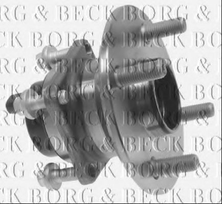 Комплект подшипника ступицы колеса BORG & BECK BWK1245