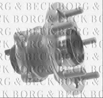 Комплект подшипника ступицы колеса BORG & BECK BWK1278