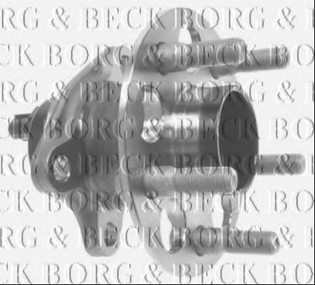 Комплект подшипника ступицы колеса BORG & BECK BWK1328