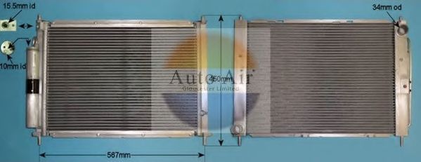 Конденсатор, кондиционер AUTO AIR GLOUCESTER 16-1433