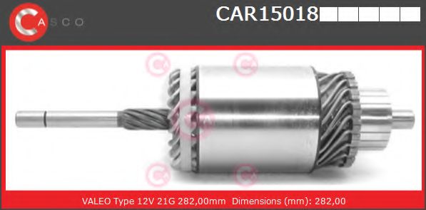 Якорь, стартер CASCO CAR15018PS