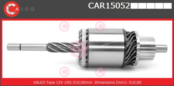 Якорь, стартер CASCO CAR15052PS