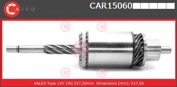 Якорь, стартер CASCO CAR15060PS