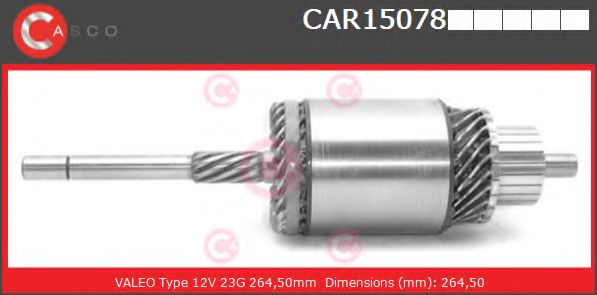 Якорь, стартер CASCO CAR15078PS