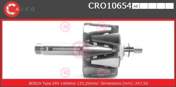 Ротор, генератор CASCO CRO10654AS