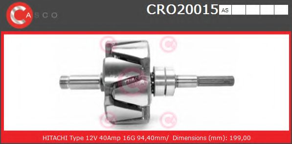 Ротор, генератор CASCO CRO20015AS
