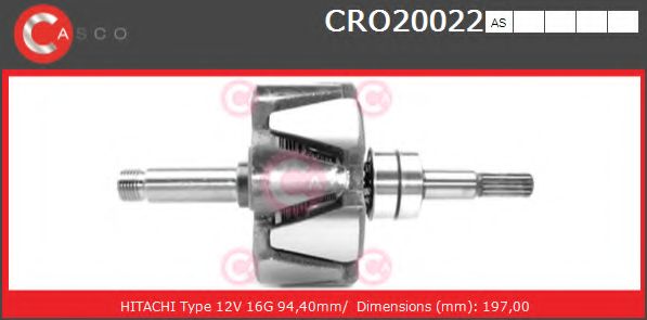 Ротор, генератор CASCO CRO20022AS