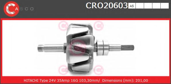 Ротор, генератор CASCO CRO20603AS