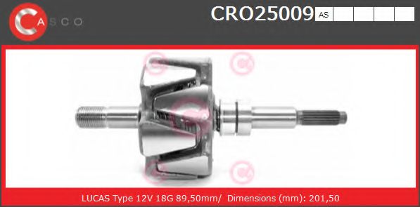 Ротор, генератор CASCO CRO25009AS