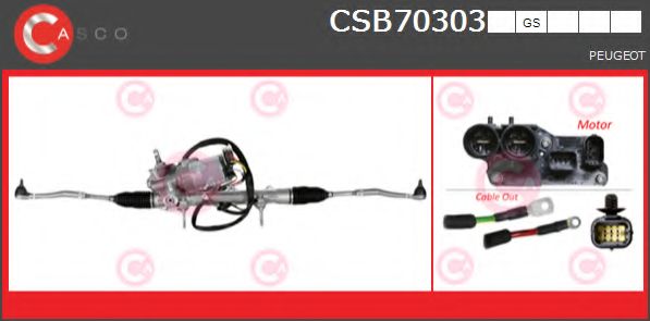 Рулевой механизм CASCO CSB70303GS
