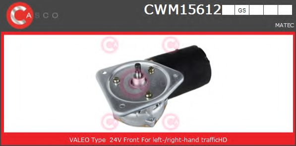 Двигатель стеклоочистителя CASCO CWM15612GS