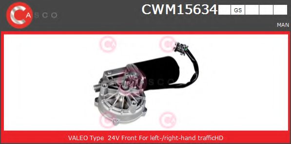 Двигатель стеклоочистителя CASCO CWM15634GS