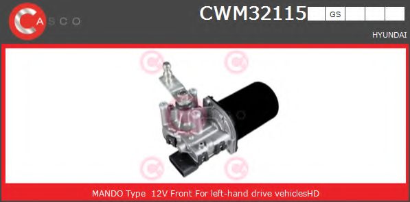 Двигатель стеклоочистителя CASCO CWM32115GS
