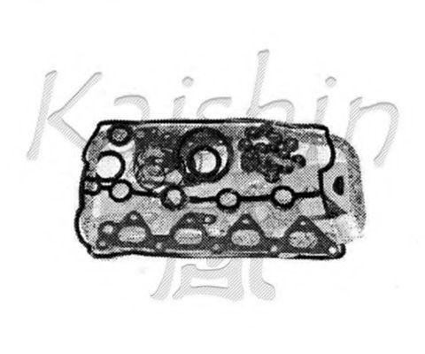 Комплект прокладок, блок-картер двигателя KAISHIN 4180009