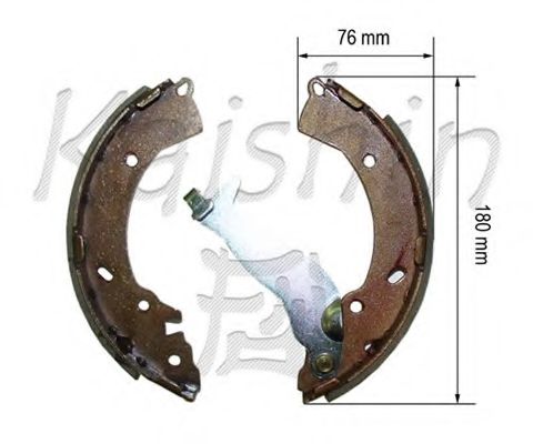 Комплект тормозных колодок KAISHIN K11182