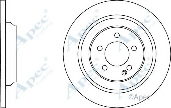 Тормозной диск APEC braking DSK3146