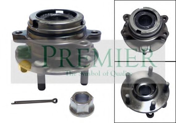 Комплект подшипника ступицы колеса BRT Bearings PWK2035