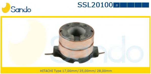 Контактное кольцо, генератор SANDO SSL20100.0