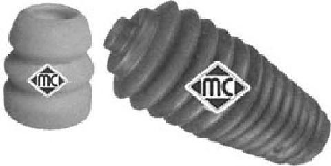 Пылезащитный комплект, амортизатор Metalcaucho 04876