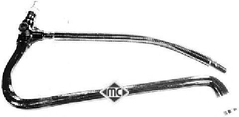 Шланг, теплообменник - отопление Metalcaucho 08045