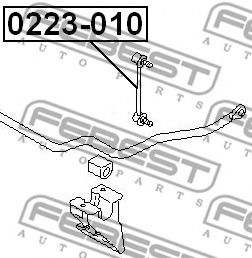 Тяга / стойка, стабилизатор FEBEST 0223010