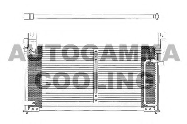 Конденсатор, кондиционер AUTOGAMMA 102791