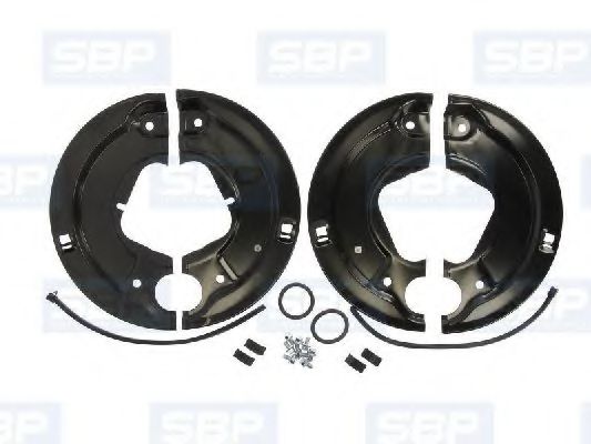 Крышка, тормозной барабан; Пыльник/сальник кол.подшипника AUGER 2187