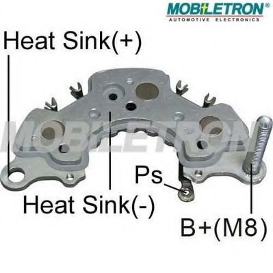 Выпрямитель, генератор MOBILETRON LR1100502MD