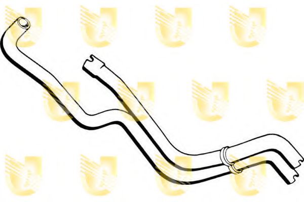 Шланг, теплообменник - отопление UNIGOM S2423