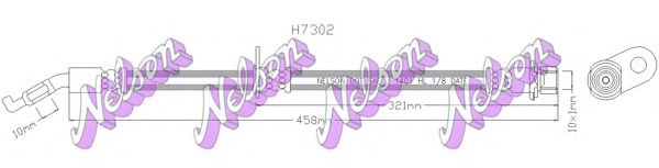 Тормозной шланг Brovex-Nelson H7302