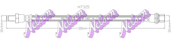 Тормозной шланг Brovex-Nelson H7315