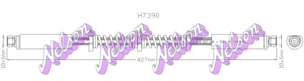 Тормозной шланг Brovex-Nelson H7390