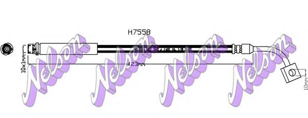 Тормозной шланг Brovex-Nelson H7558